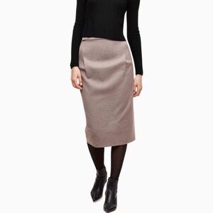 Aritzia Babaton Viggo midi skirt 4
